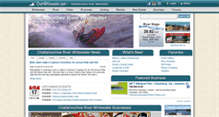 Desktop Screenshot of chattahoocheeriverwhitewater.com